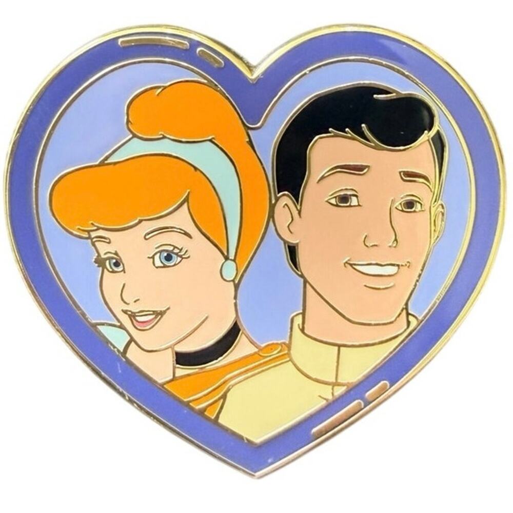 Cinderella Prince Charming Loungefly Disney Princess Prince Heart Mystery Pin